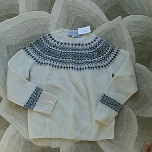 Pure shetland wool sweater